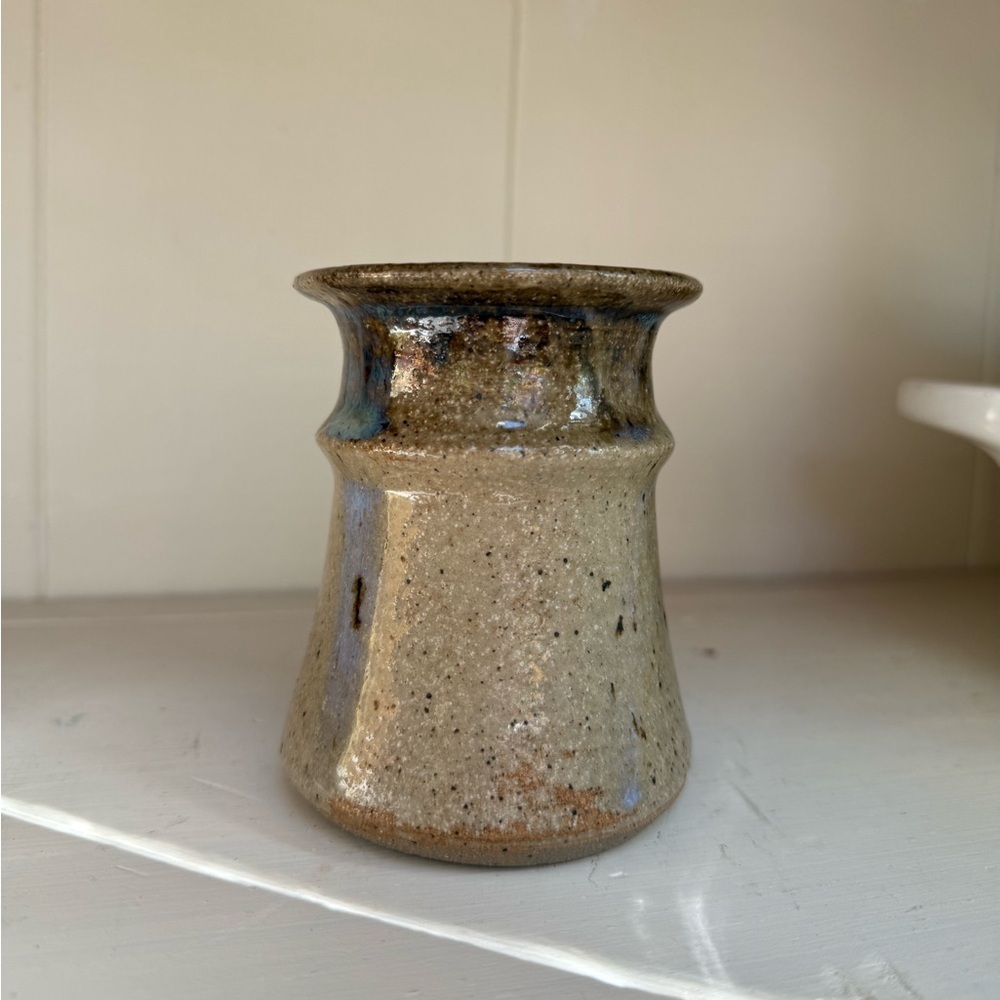 Vintage Handcrafted studio pottery small vase
